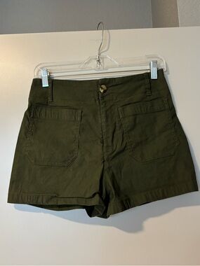 Maeve Anthropology Colette Green Cargo Shorts